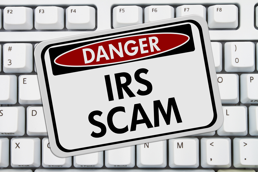 Irs Scam Danger Sign